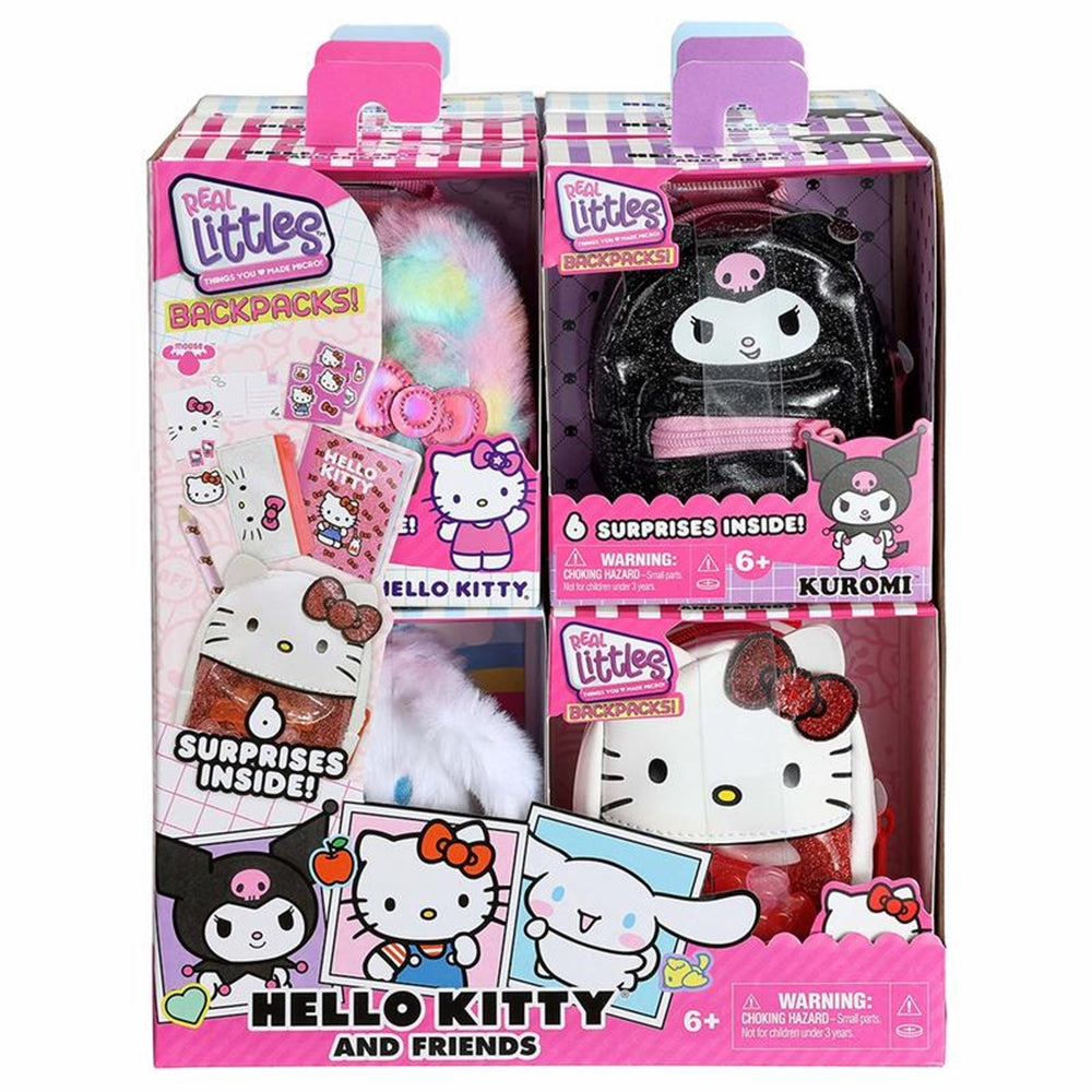 hello kitty mini backpack toy Sanrio Hello Kitty & Friends' Backpack the Mini Collectible Surprises Asst- 12pc Counter Display