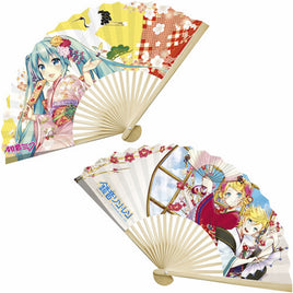 Hatsune Miku - Hatsune Miku & Kagamine Twins Kimon Paper Fan