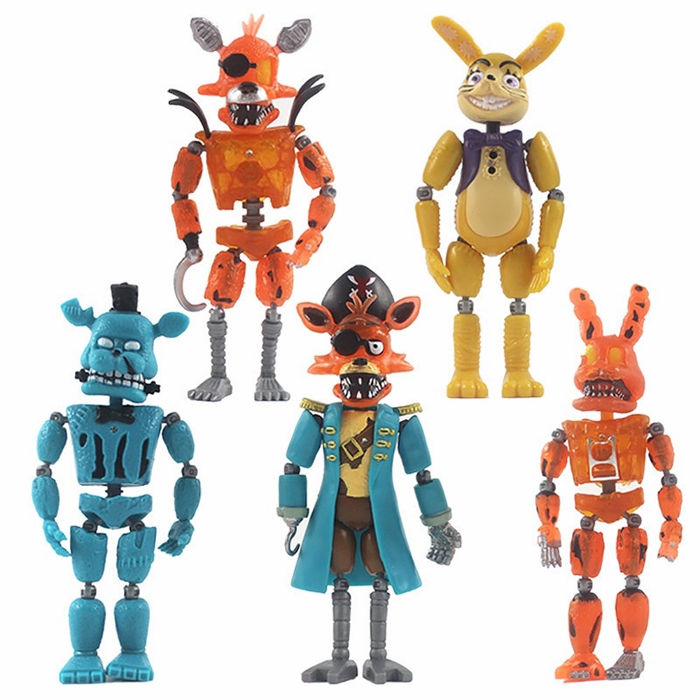 Hot Sell Five Night At Freddy Anime Fnaf Bear Free Assembly Action