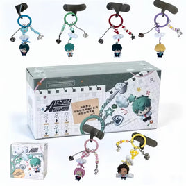 Alien Stage Anakt Arts High School Mini Figural Keychain with Charms Blind Box Asst-6pcs PDQ