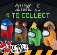 Among Us Crewmate 12 Inch Huggable Plush Asst-Set of 4-Special Offer