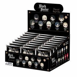 BLACK BUTLER 3D FOAM KEYRING BLIND BAG ASST-24pcs PDQ