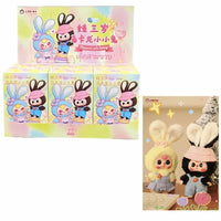 Baby Three -Macaron Rabbit Vinyl Plush Blind Box Asst-6pcs PDQ