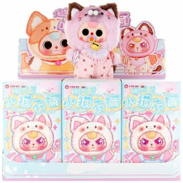 Baby Three Cat Wardrobe Series Plush Blind Box-6pcs PDQ