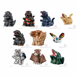 Bandai Shokugan Godzilla SofviDoll Mini Figure Asst Set of 10(Box)
