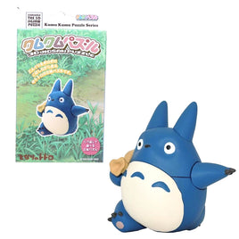 Blue Totoro Kumu Kumu 3D Jigsaw Puzzle Figure-Japan Version