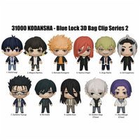 Blue Lock 3D Foam Keyring Blind Bag Asst-Series 2 -24pcs PDQ