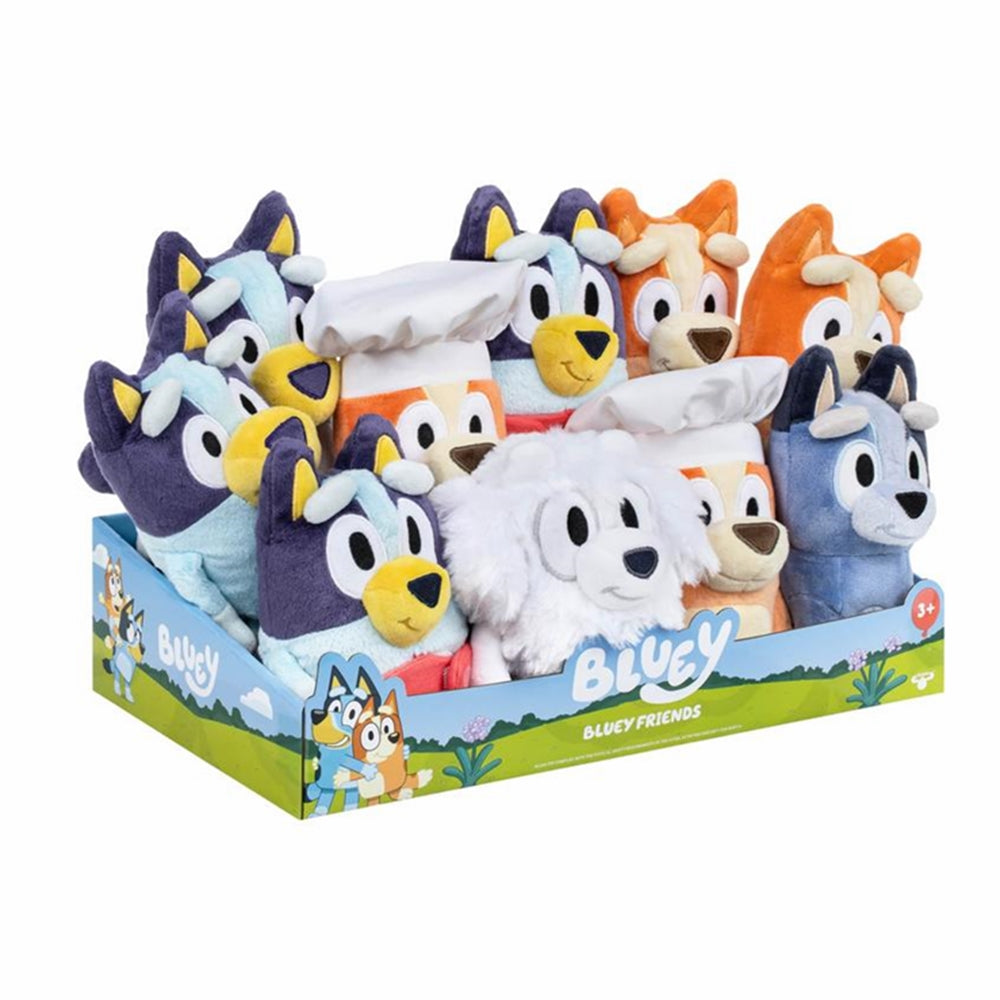 Bluey™ Inch Plush Assortment – Series 10-10pcs PDQ| CASA MANGA