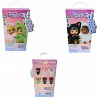 Bratz Bratziez Iconz Series Plush Blind Box with Charm Clip and Accessory(1 Surprised Plush)