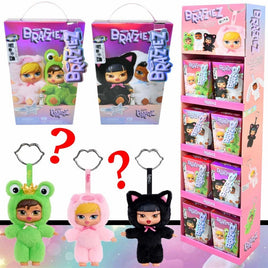 Bratz Bratziez Iconz Series Plush Blind Box with Charm Clip and Accessory  Asst. in Sidekick-16pcs PDQ