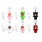 Bratz Bratziez Iconz Series Plush Blind Box with Charm Clip and Accessory(1 Surprised Plush)