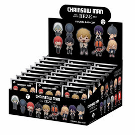 Chainsaw Man Reze (Movie) 3D Foam Keyring Blind Bag Asst-24pcs PDQ
