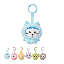Chiikawa Changeable Face Plush Pendant Blind Box Asst-6pcs PDQ