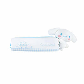 Sanrio Cinnamoroll PU Leather Pencil Case with Mini Plush-Japan Imports