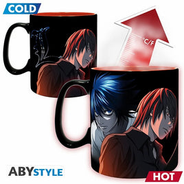 DEATH NOTE - Mug Heat Change - L & Light