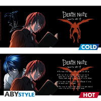DEATH NOTE - Mug Heat Change - L & Light