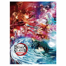 DEMON SLAYER TV3 - KEY ART 02 GROUP WALL SCROLL