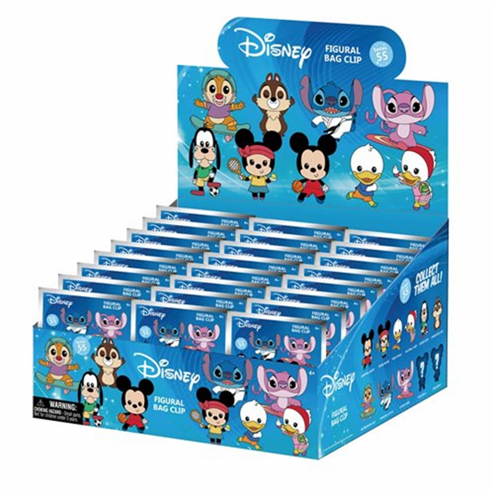 Blind Bag Disney Figural Keychains DISNEY SPORTS 3D FOAM