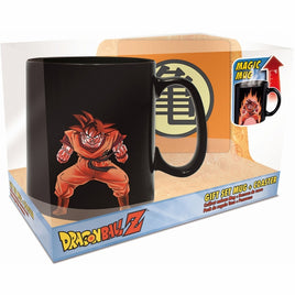 DRAGON BALL Goku Heat Change Mug(460ml) + Coaster Gift Set