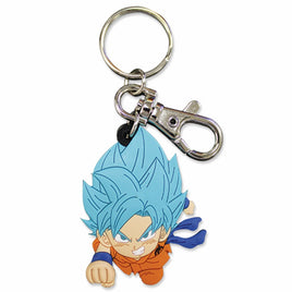 DRAGON BALL SUPER - SD SSGSS GOKU 01 PVC KEYCHAIN