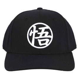 DRAGON BALL Z GOKU SYMBOL BLACK PRE-CURVED BILL SNAPBACK-Special