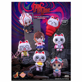 Dan Da Dan Cosbi Plush Keychain Collection Blind Box Asst-6pcs PDQ(NO Online Resale)