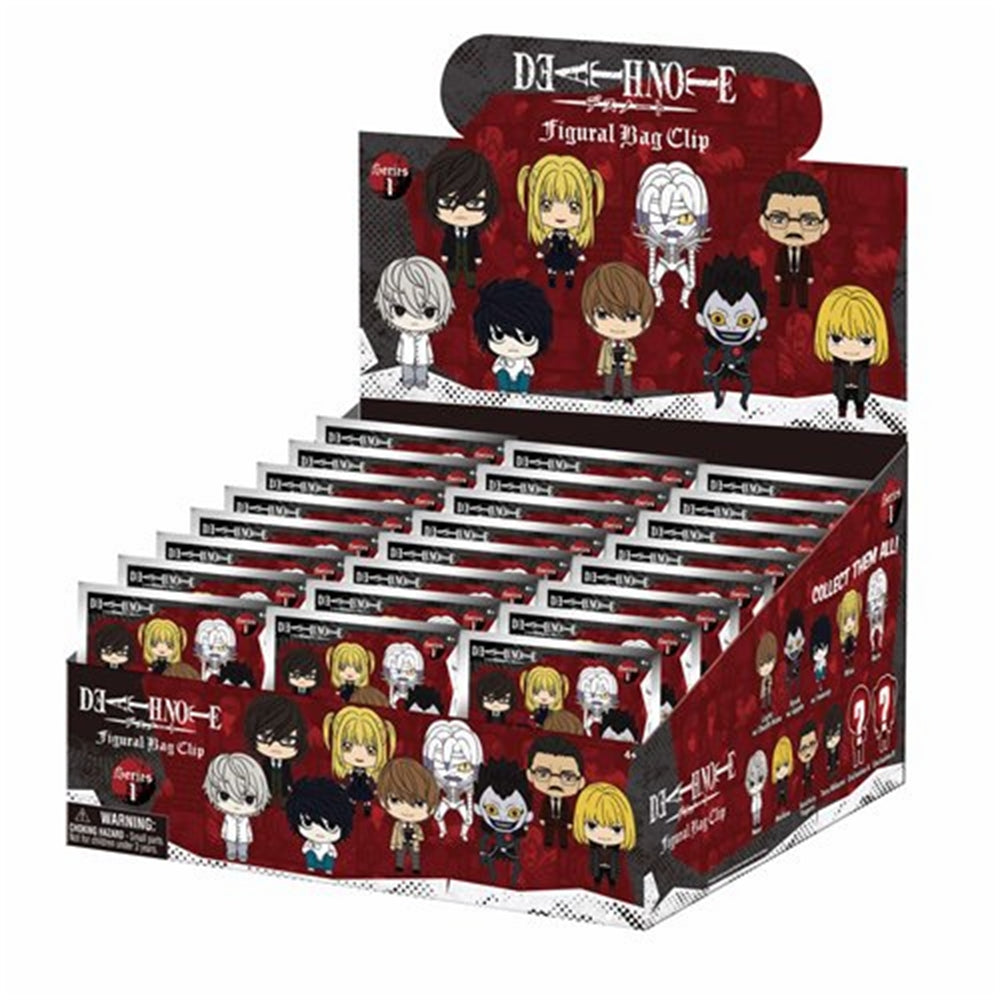 Death Note 3D Foam Keyring Blind Bag Asst- Series 1 -24pcs PDQ| CASA MANGA
