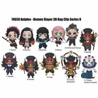 Demon Slayer (Season 3) 3D Foam Figural Keyring Blind Bag Asst-Series 8 -24pcs PDQ