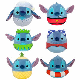 Disney Stitch Squishmallow 8 Inch Plush Asst-Set of 6