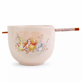 Disney Winnie the Pooh Storybook Ramen Bowl and Chopstick Set