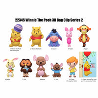 Disney Winnie The Pooh 3D Foam Keyring Blind Bag Asst-Series 65-24pcs PDQ