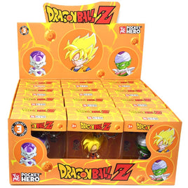 Dragon Ball Z Pocket Hero Figural Keychain in Window Box Asst-12pcs PDQ