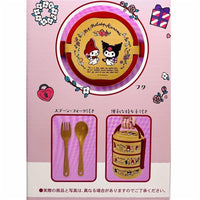 My Melody & Kuromi Flower Retro 3 Tier Picnic Lunch Box-Japan Version