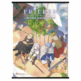 FRIEREN BEYOND JOURNEY'S END - FRIEREN, HIMMEL, HEITER AND EISEN WALL SCROLL