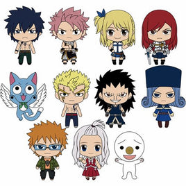 Fairy Tail 3D Foam Figural Keyring Asst-24pcs PDQ