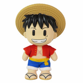 Figure Key:ONE PIECE - LUFFY AFTER 2 YEARS PLASTIC HEAD MOVABLE  4.5 INCH FIGURE PLUSH