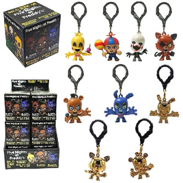 Five Nights at Freddy’s® 2.5 Inch Mystery Movie Backpack Hangers Asst- 18pc PDQ