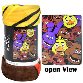 Five Nights At Freddy's 45x60 Fleece Throw Blanket