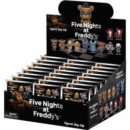 Five Nights at Freddy's 3D Foam Keyring Blind Bag Asst-Series 1-24pcs PDQ