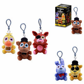 Five Nights at Freddy’s 4 Inch Plush Backpack Hangers Blind Box Asst – Series 2-18pcs PDQ