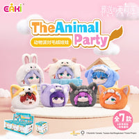 Frieren: Beyond Journey’s End Animal Party Face Plush Blind Box Asst-6pcs PDQ