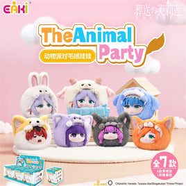 Frieren: Beyond Journey’s End Animal Party Face Plush Blind Box Asst-6pcs PDQ