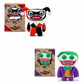 Fuggler x DC Comics 9 Inch Plush Asst-Ser 1-Harley Quinn & Joker-Set of 2
