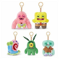 Fuggler x Spongebob 5" Plush Keyrings Asst-24pcs PDQ