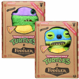 Fuggler x TMNT Plush in Window Box Set-Don & Leo-Set of 2