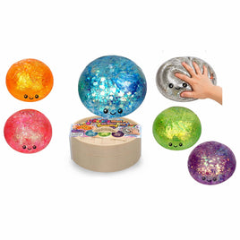 Fun Storm Super Giant 10" Glitter Dumpling in Super Jumbo Steamer Asst-Set of 4
