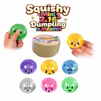 Fun Storm Mini 2.16" Glitter Dumpling in Steamer & Shrink Wrap Mystery Asst-12pcs PDQ