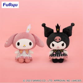 Sanrio Characters My Melody & Kuromi Antique Queen BIG Plush Set-Set of 2-Japan Version