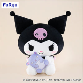 Furyu: Sanrio Characters Kuromi Hugging Baku Super BIG DX Plush-Japan Version