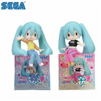Fuwa Petit -Hatsune Miku x Love and Berry Dress Up and Dance!- Perching Mini Figure -Set of 2